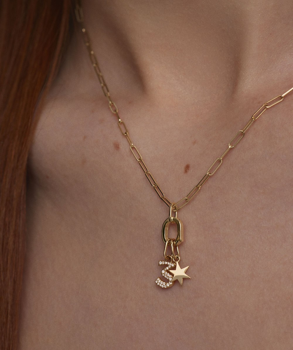 Mejuri Star Charm - 14k Yellow Gold