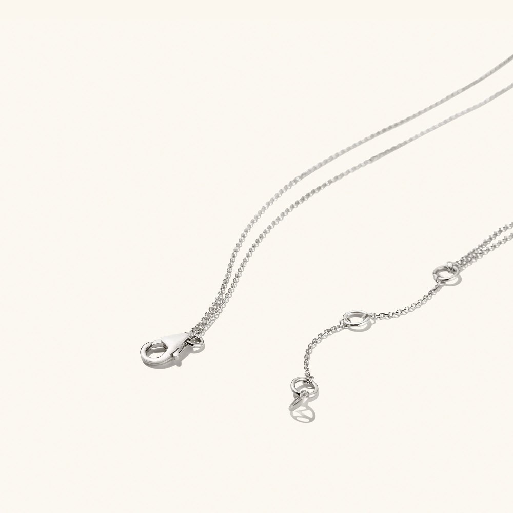 Mejuri Layered Opal Necklace - Sterling Silver