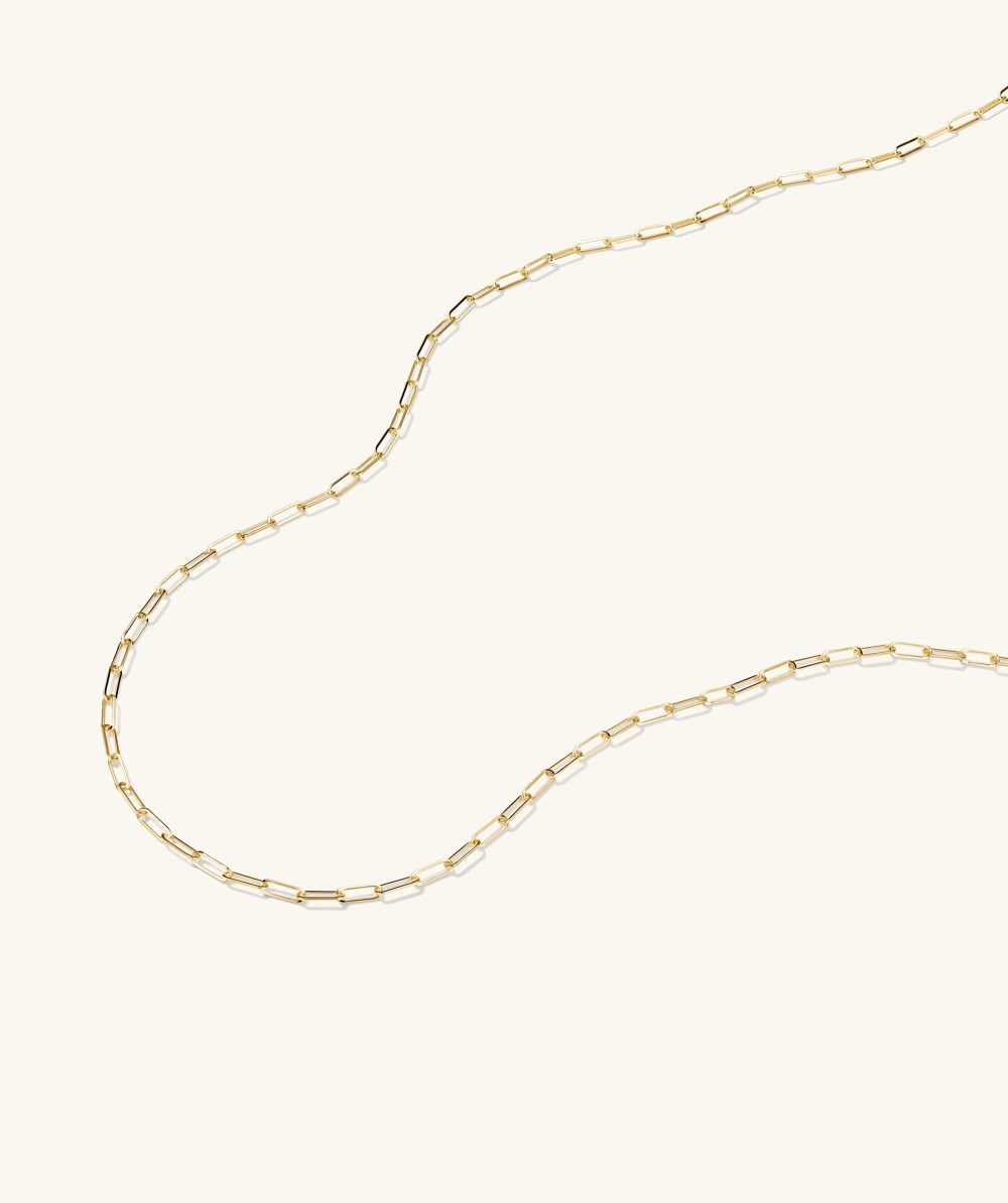 Mejuri Boyfriend Bold Chain Necklace - 14k Yellow Gold
