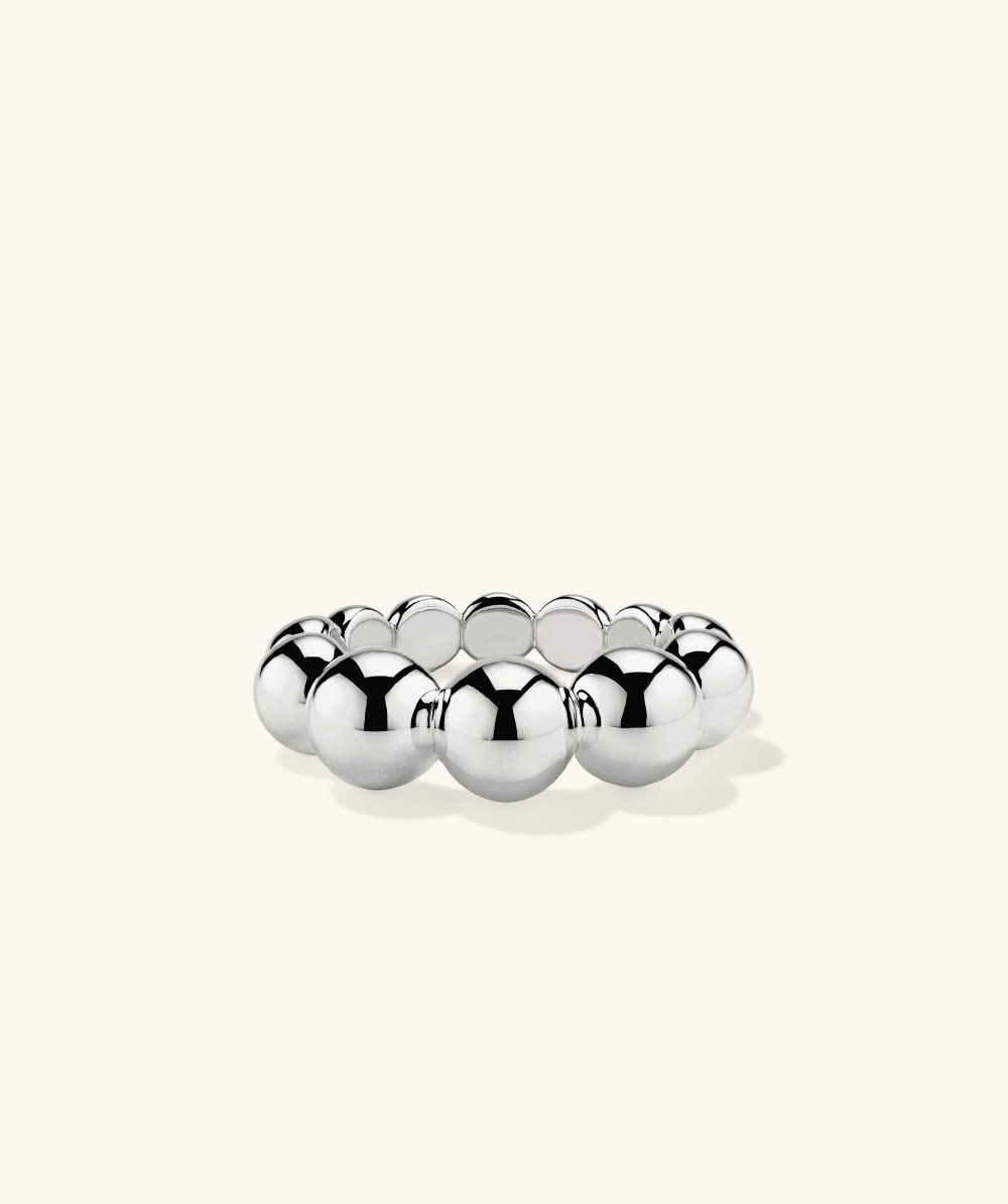 Mejuri Bubble Sphere Ring - Sterling Silver