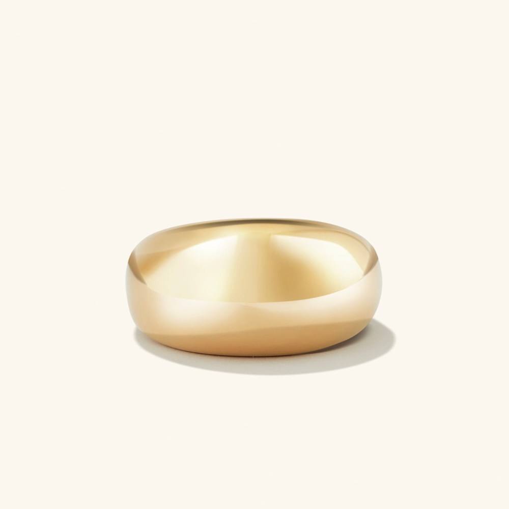 Mejuri Dôme Ring - Gold Vermeil