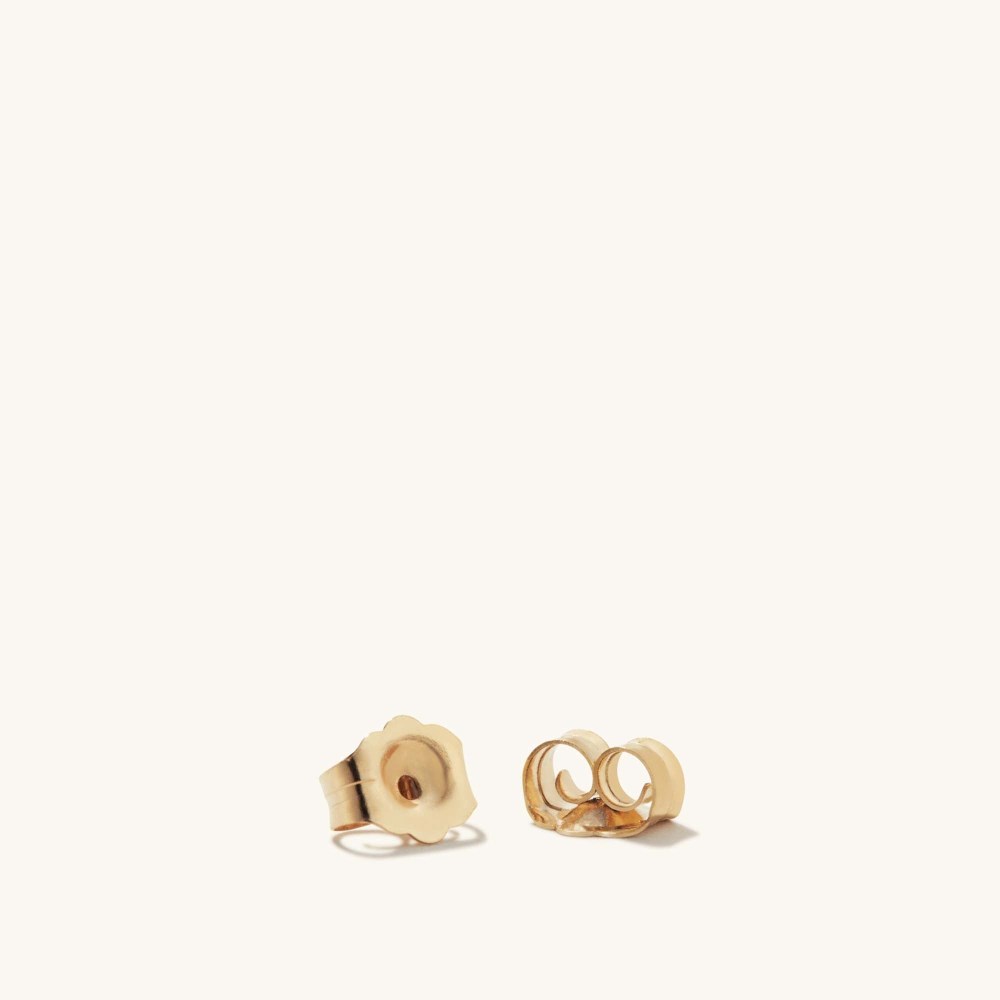 Mejuri Large Diamond Studs - 14k Yellow Gold