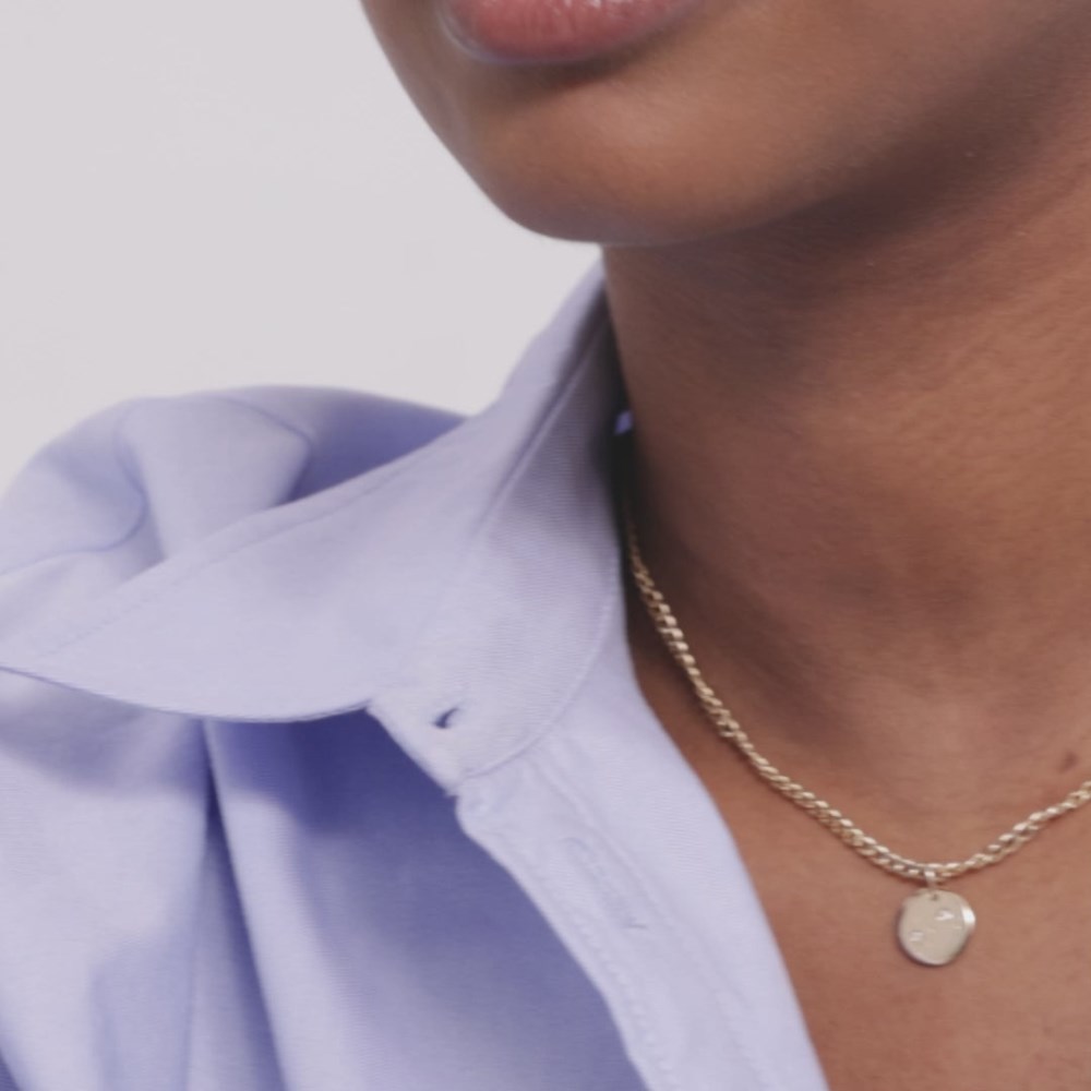 Mejuri Zodiac Charm Pendant - 14k Yellow Gold