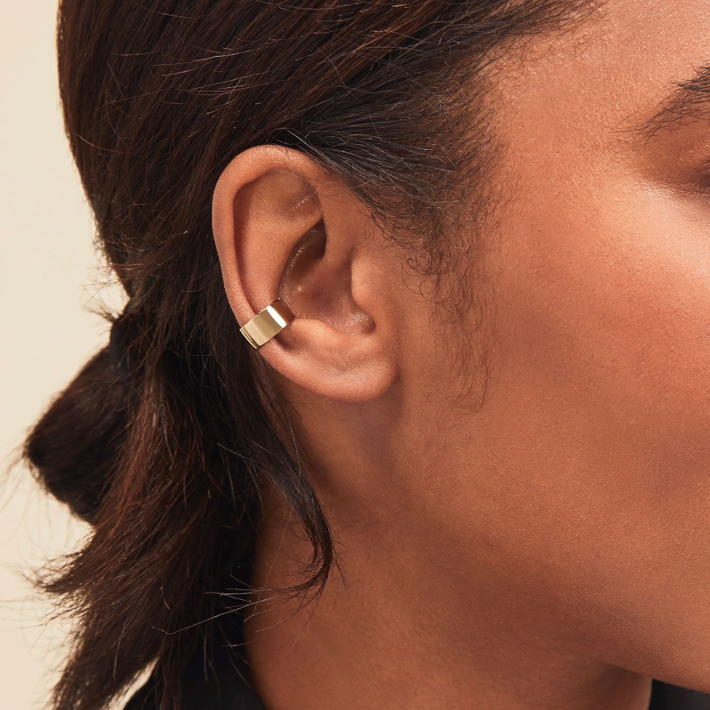 Mejuri Daily Ear Cuff - Gold Vermeil