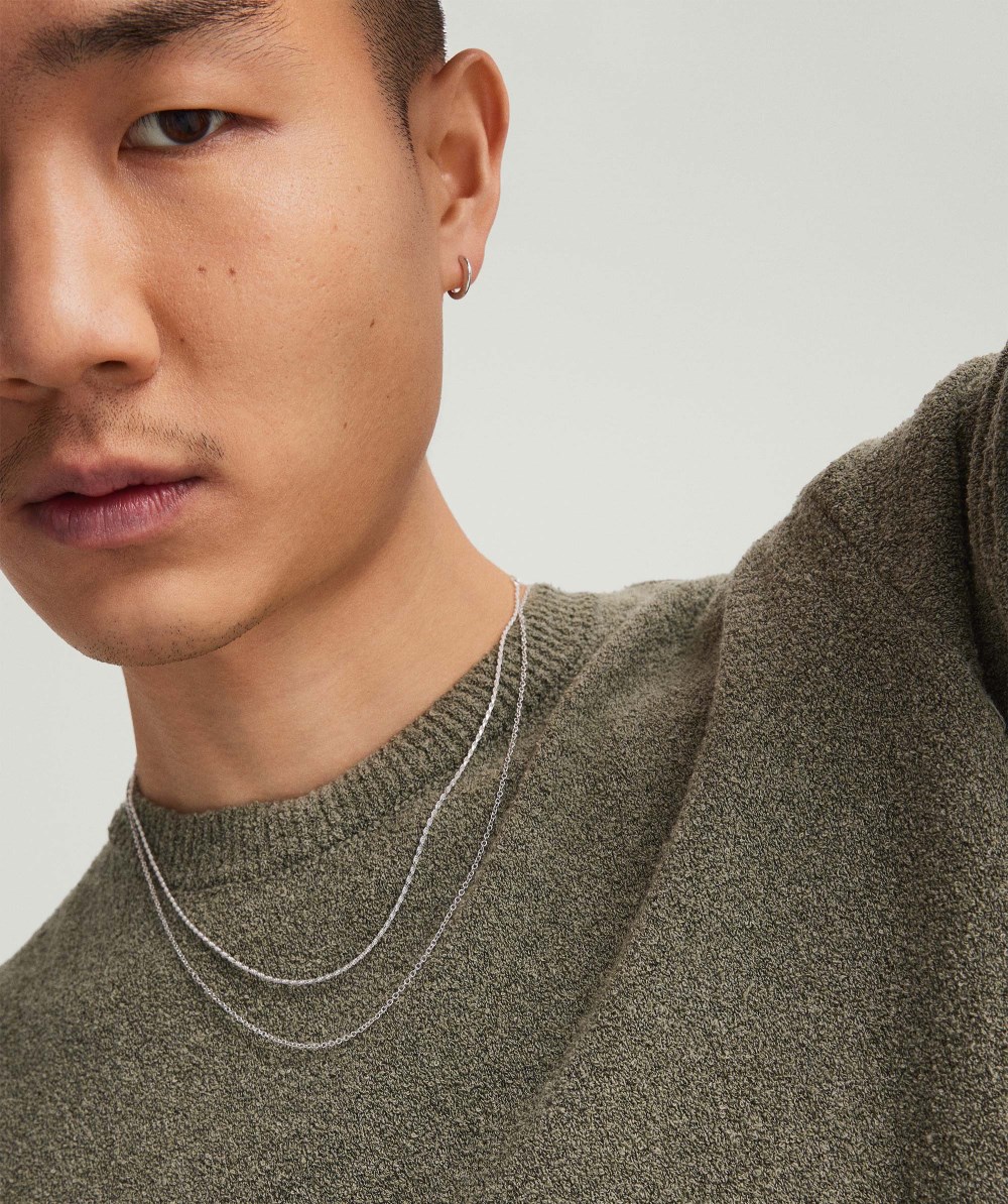 Mejuri Cable Chain Necklace - Sterling Silver