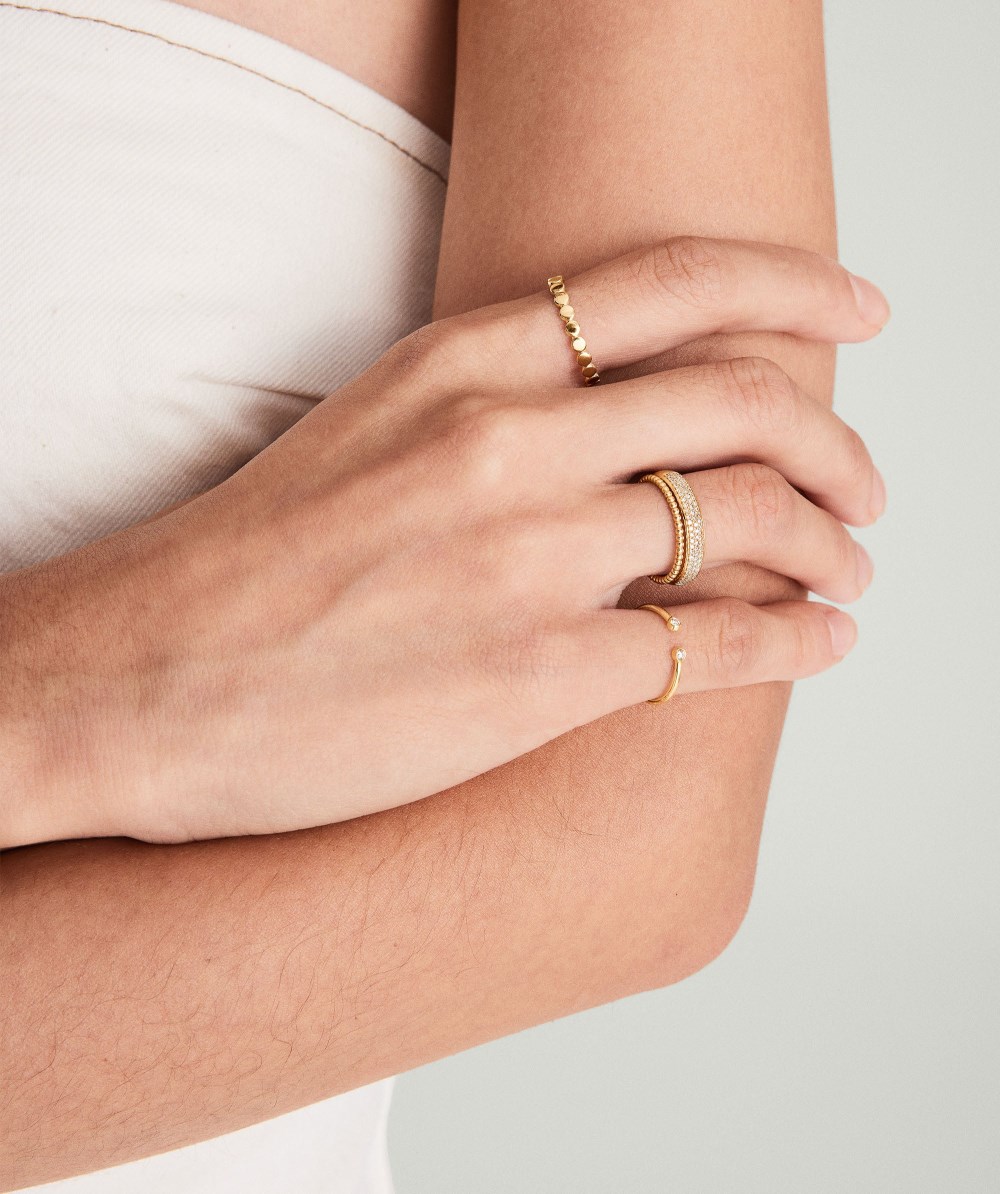 Mejuri Dot Ring - 14k Yellow Gold