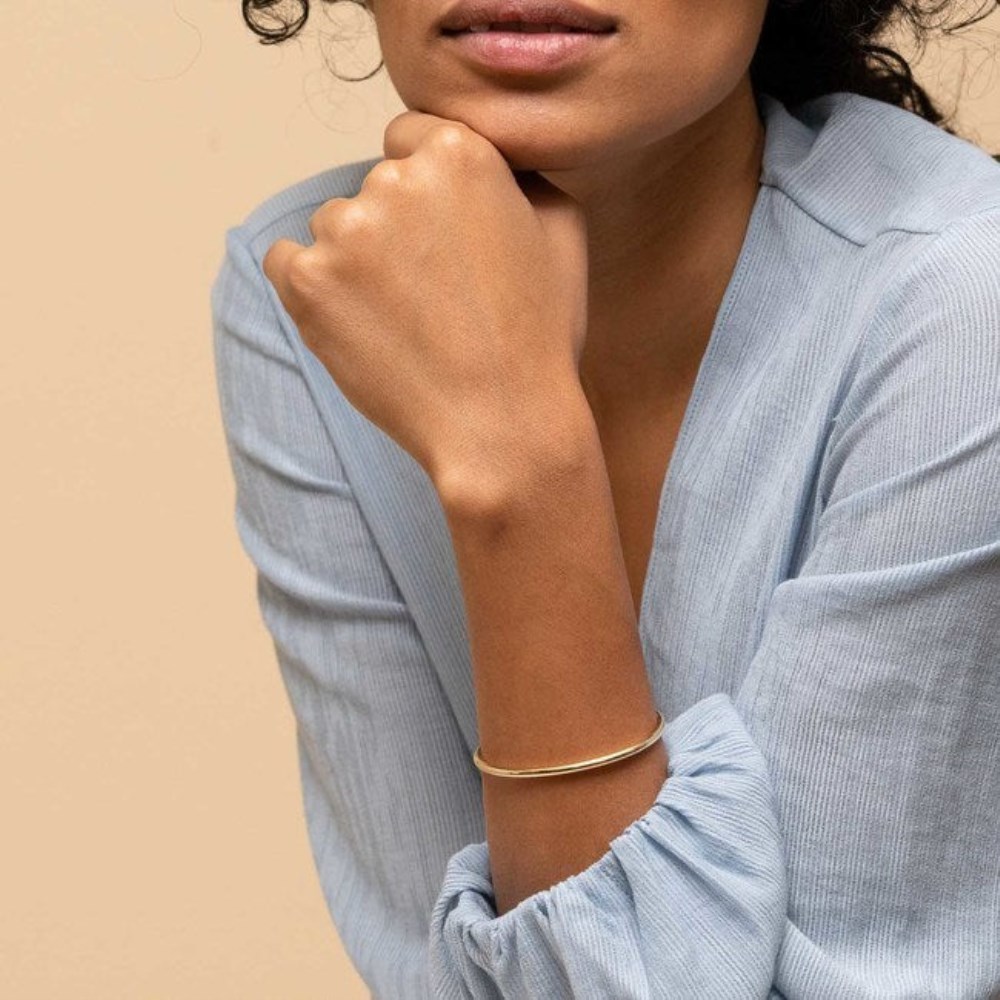 Mejuri Bold Flexi Bangle - 14k Yellow Gold