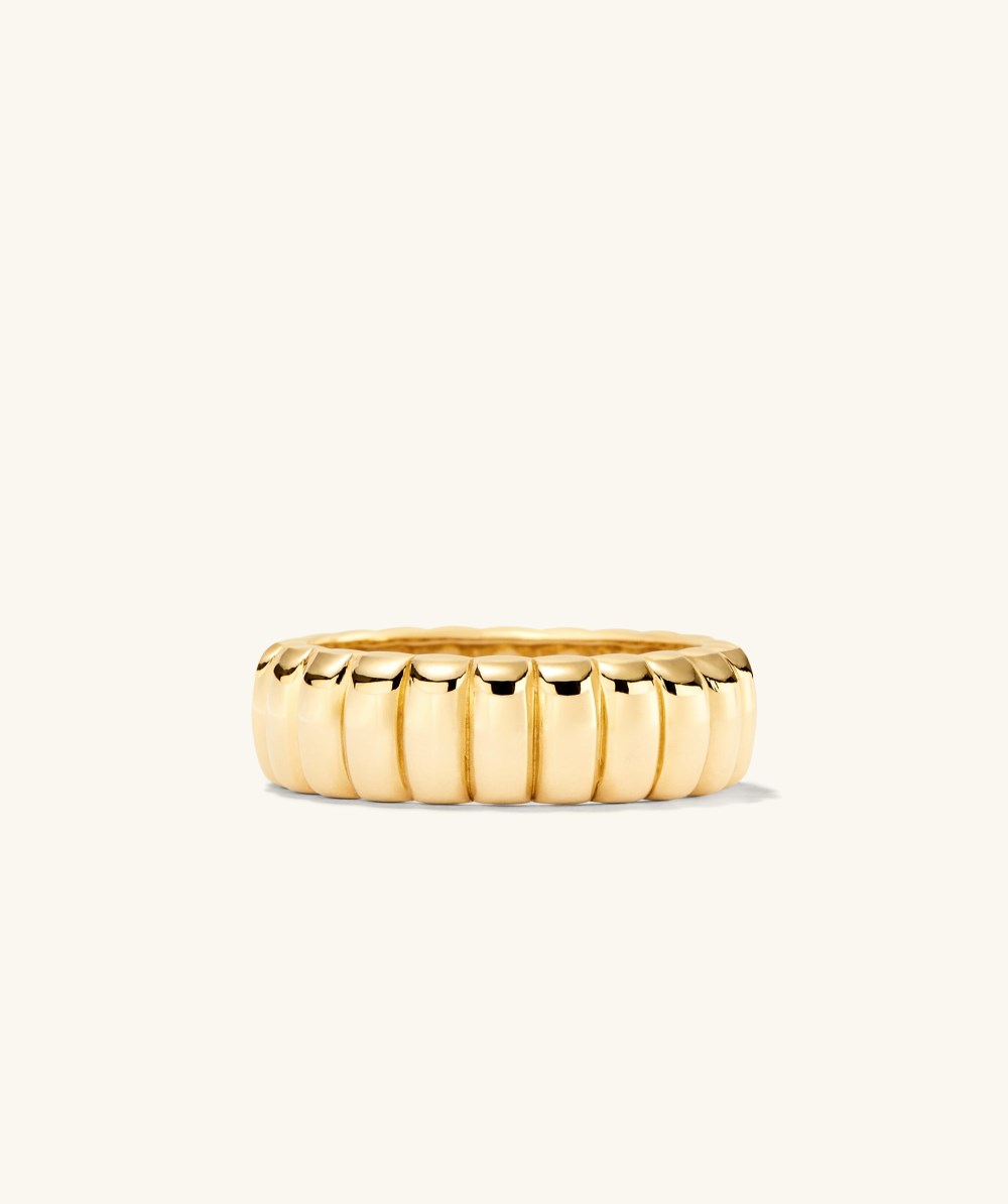 Mejuri Charlotte Ring - 14k Yellow Gold