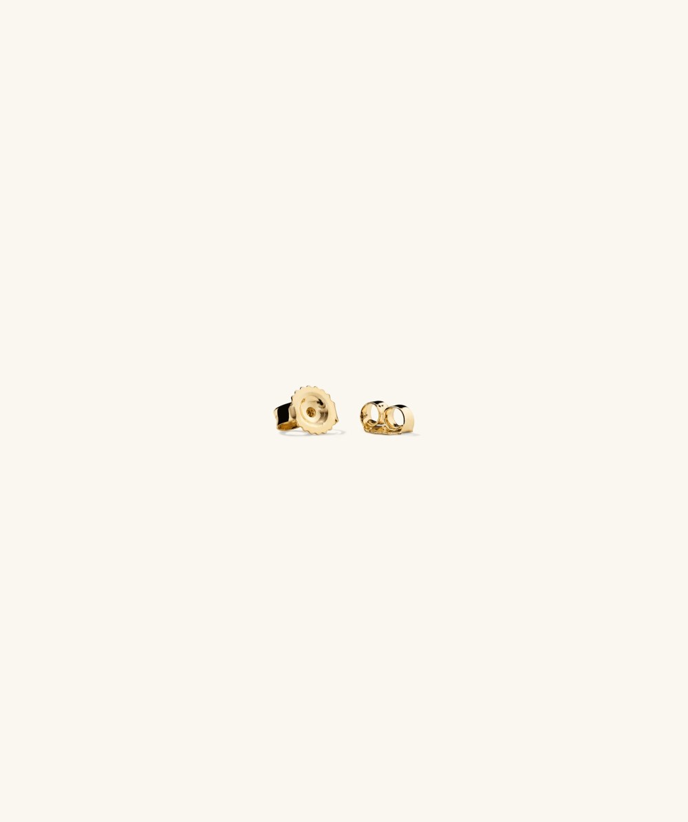 Mejuri Mini Pear Diamond Studs - 14k Yellow Gold