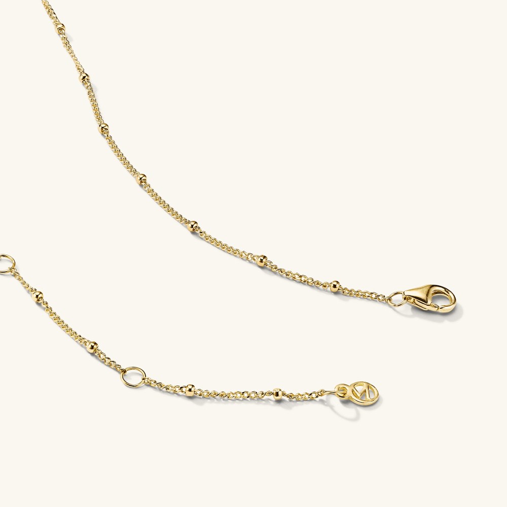 Mejuri Spheres Chain Necklace - 14k Yellow Gold