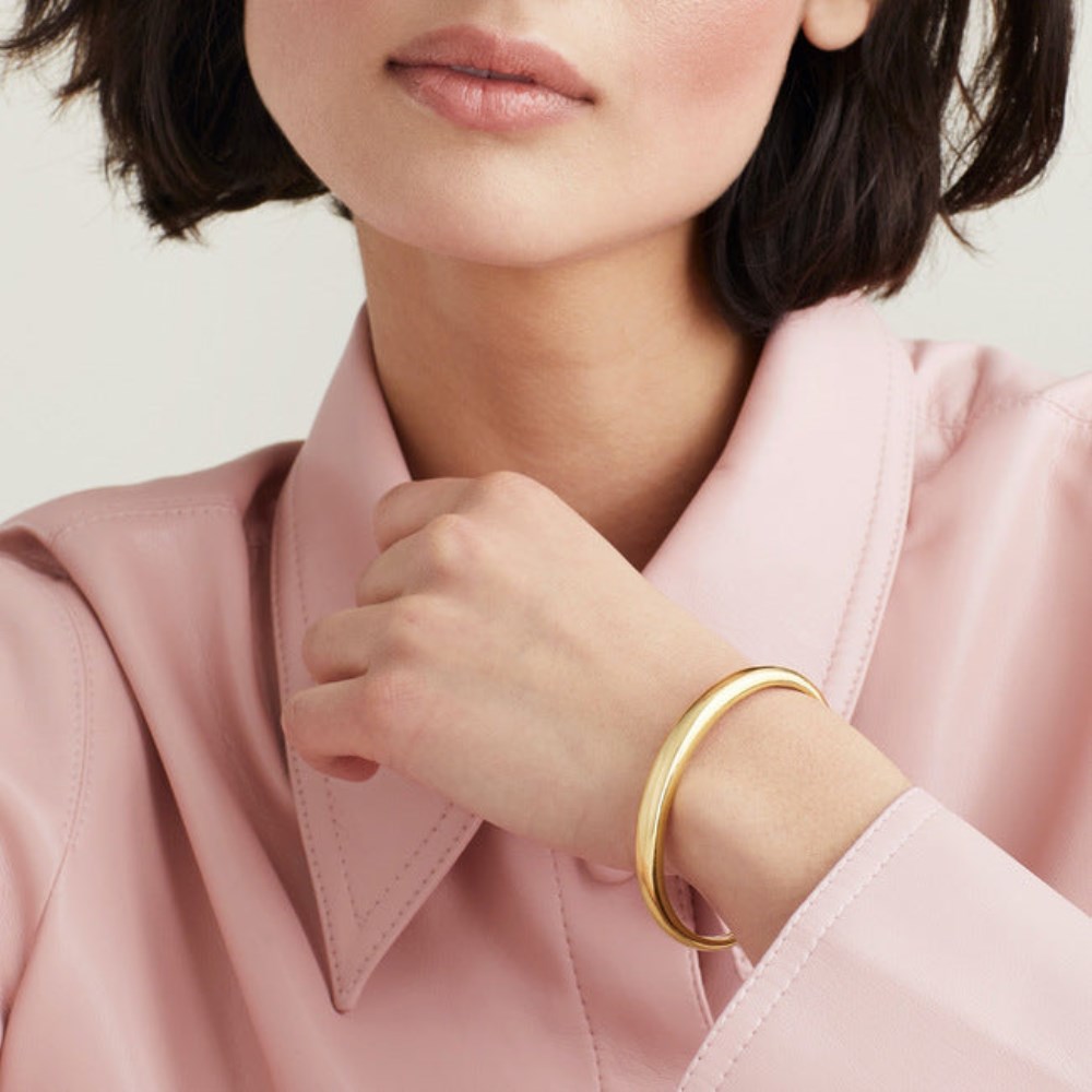 Mejuri Dôme Cuff Bracelet - Gold Vermeil