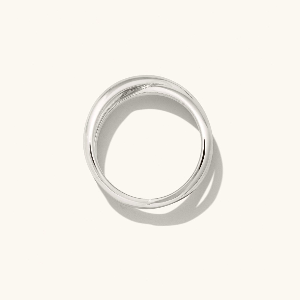 Mejuri X Ring - Sterling Silver