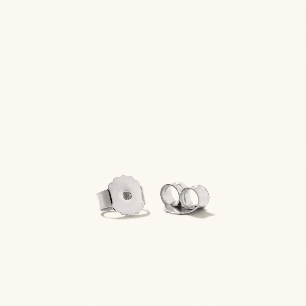 Mejuri Wave Hoops - Sterling Silver