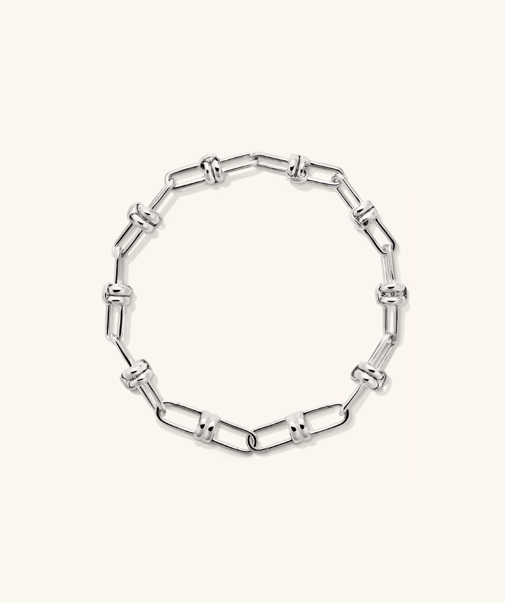 Mejuri Base Chain Convertible Bracelet - Sterling Silver Mejuri Base Chain Convertible Bracelet - Sterling Silver