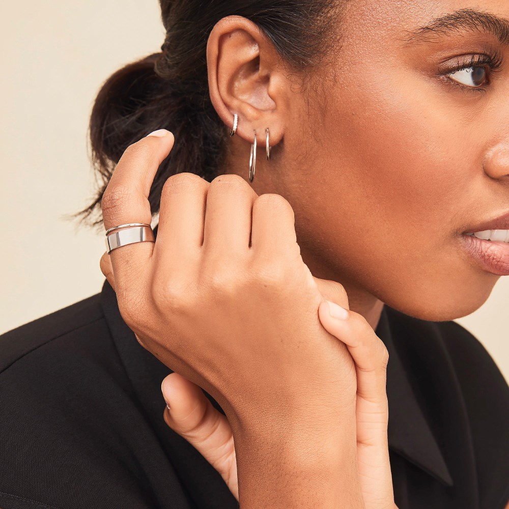 Mejuri Daily Stacker Ring - Sterling Silver