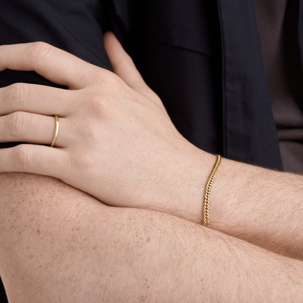 Mejuri 2mm Smooth Band - 14k Yellow Gold